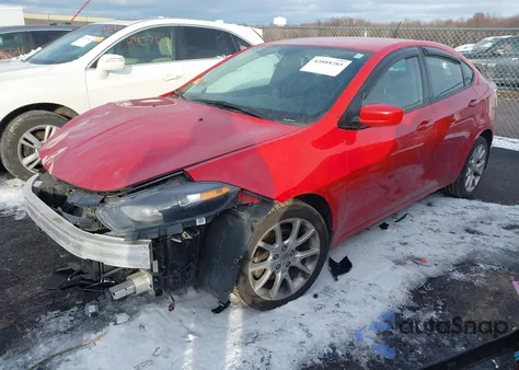 2013 Dodge Dart Sxt из США, поврежденный, VIN 1C3CDFBA8DD151875